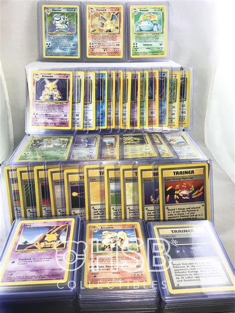 pokemon complete base set